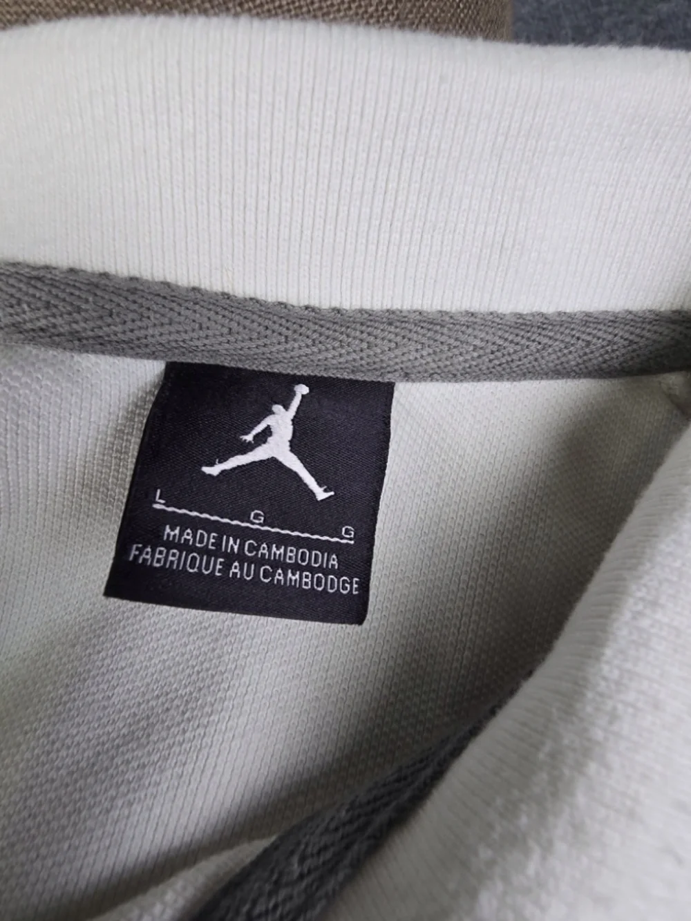 Jordan Jumbo Jumpman Men's Colorblock Polo Shirt Large